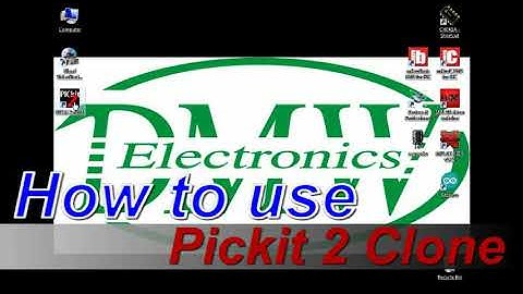 How to use pickit2 clone programmer | DMW ELACTRONICS