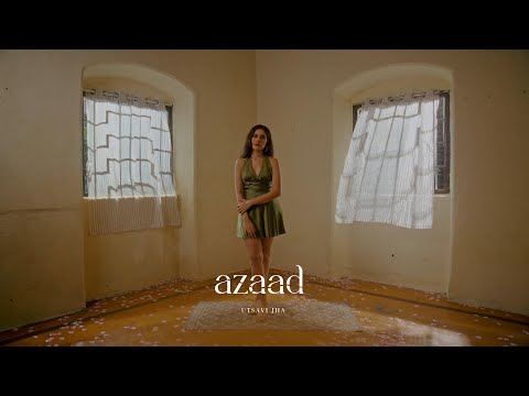 Azaad - Utsavi Jha - Visualiser & Lyric Video