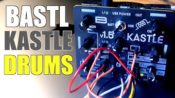 Bastl Kastle Drums and Percussion / Micro Semi Modular Synth