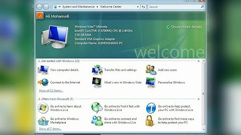 Installing Windows Vista Ultimate SP2 - How to install Windows Vista