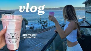 VLOG: a fun but random day in our life! makeup haul, trying a new smoothie!