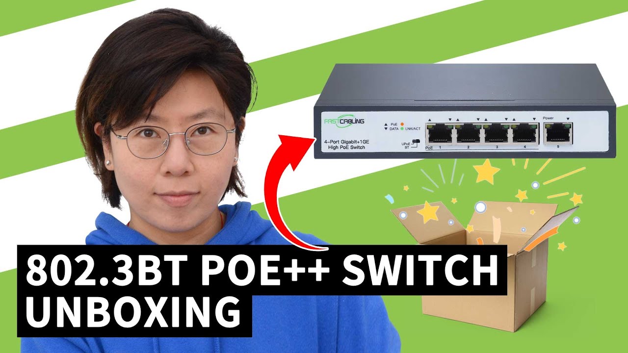 Unboxing 90W PoE++ Switch| High Power PoE PTZ AP - YouTube