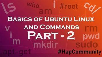 Basics of Ubuntu Linux and Commands | Part 2 | Hap Community