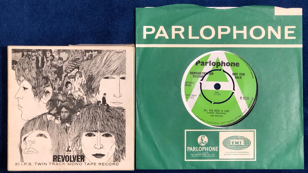激レア！UK オープンリール・ビートルズ／リボルバー Rare UK Beatles Finds: “Revolver” UK Mono Reel-To-Reel Tape & “All
