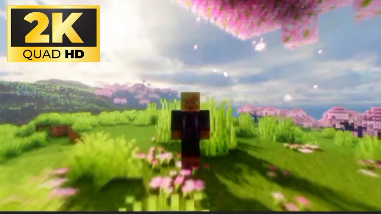 Minecraft edit || Bliss shaders Minecraft 🔥