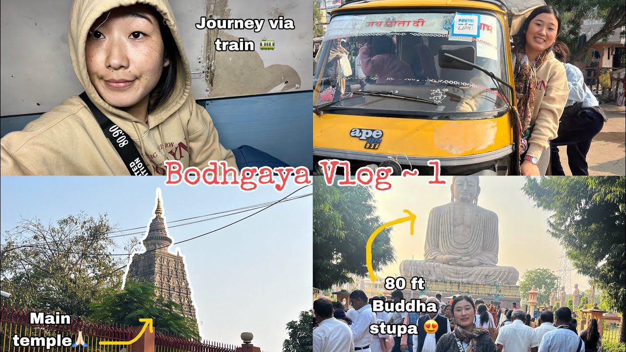 Bodhgaya after 20 years 😇✨ | Journey via train | Exploring Gaya, Bihar