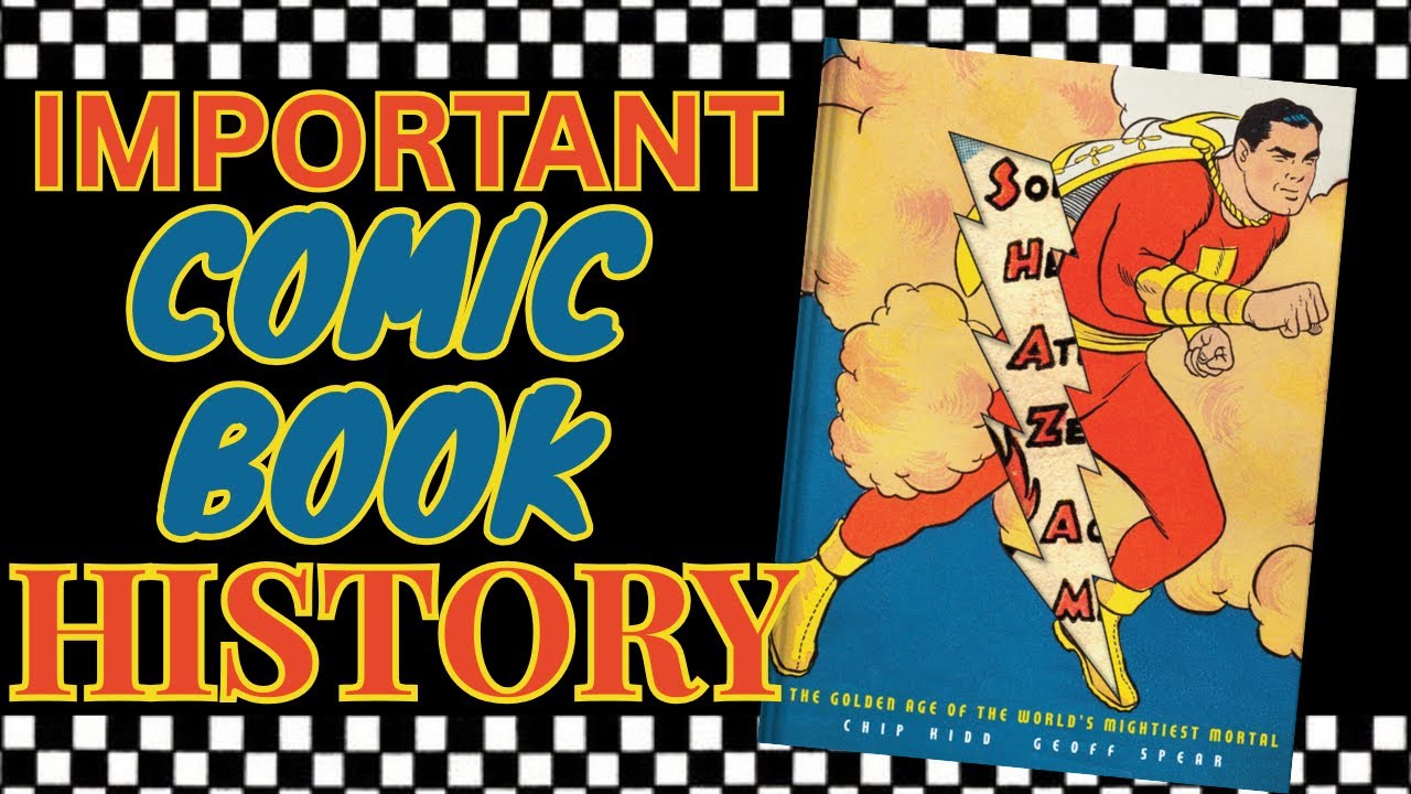IMPORTANT COMIC BOOK HISTORY! Shazam | Captain Marvel | Chip Kidd | Fawcett | DC | Abrams ComicArts