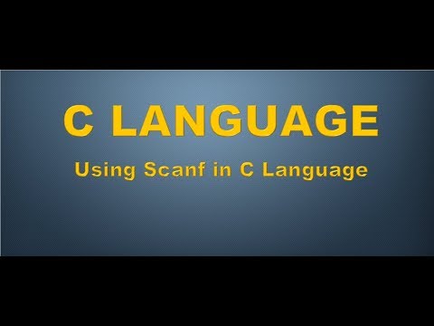 #6 : Using Scanf in C Language in [Hindi/Urdu]