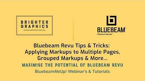 Applying Markups to Multiple Pages, Grouped Markups: Brighter Graphics