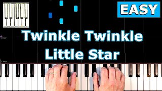 Twinkle Twinkle Little Star - Piano Tutorial Easy