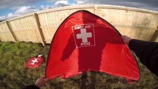 First Aid Pod folding up video www.firstaidpod.com