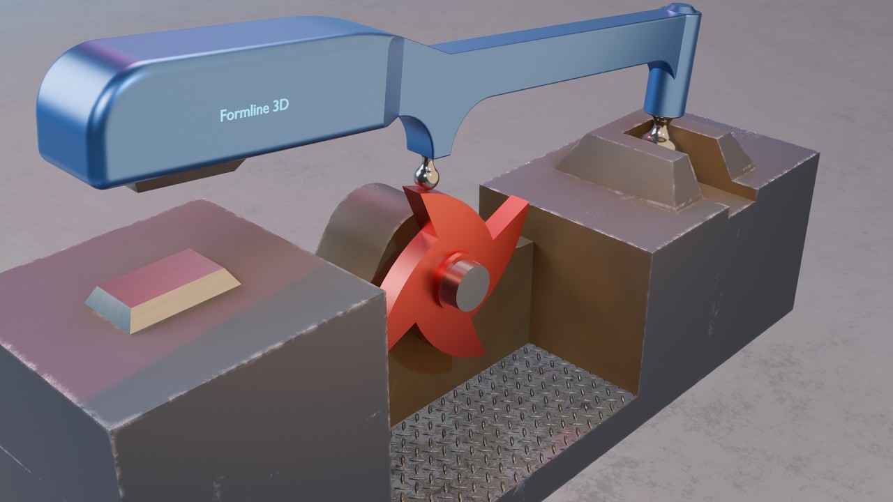 #072 Tilt-Hammer Motion (Cam & Wiper Wheel) – 507 Mechanical Movements 3D Animation