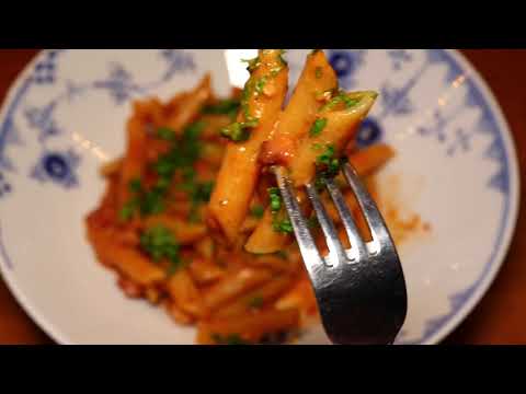 Video: Baconpasta: Fotoopskrifter Til Nem Madlavning