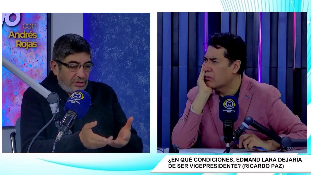¿EN QUÉ CONDICIONES, EDMAND LARA DEJARÍA DE SER VICEPRESIDENTE? (RICARDO PAZ)
