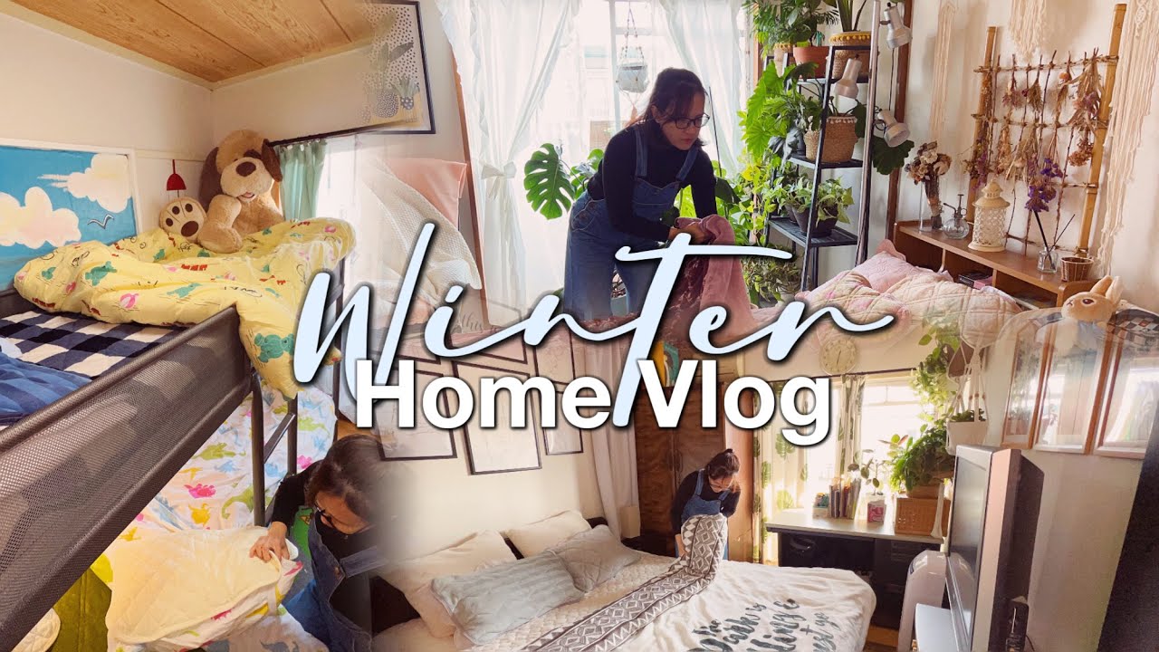 Home Vlog 1 Japan Creating a Cozy Warm Bed for Winter Prepping for
