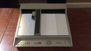 HP 7225B Pen Plotter Self-Test