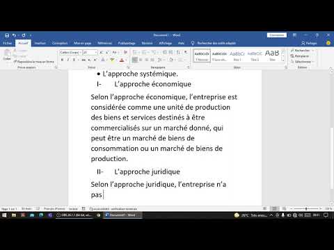 Economie et organisation administrative : définition de finalité