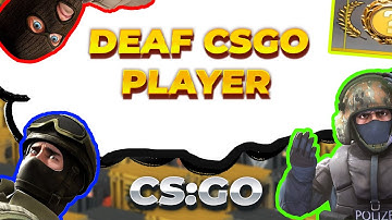 😱😱😱 Deaf csgo player #csgo