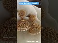 Jhumka design fashion trending viral love like wedding bridal shorts jwellery ytshort