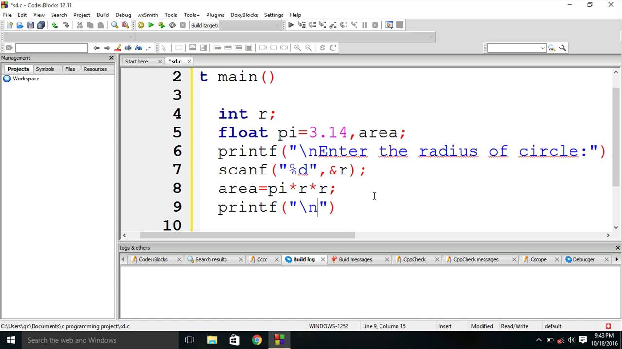 how-to-calculate-area-of-circle-in-c-program-haiper