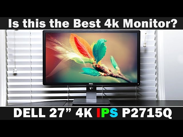 Monitor DELL P2715q 27 Pulgadas Led, Ultra Hd 3840x2160, 4k