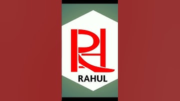 #Rahul name logo 😍😍🥰🥰 #youtubeshorts #trendingshorts #trending #shortsfeed #logos