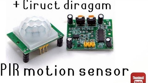 PIR motion sensor unboxing