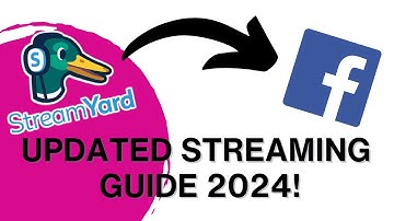 (Urdu) How to Livestream from StreamYard to a Facebook Group with Custom RTMP (in 2024)