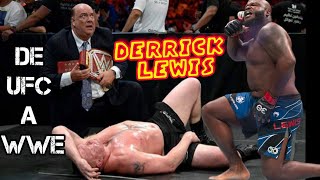 ¿De UFC🥊 a DEBUTAR en WWE😱 ? [ Derrick Lewis] - full highlights UFC