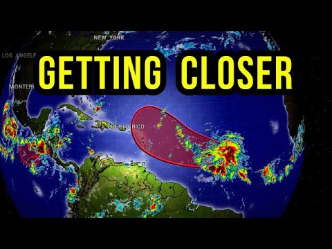 New System Likely to Move into the Caribbean...