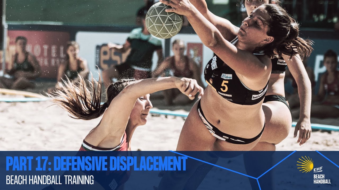 Beach handball training part 17 