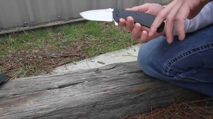 Kershaw Zero Tolerance 0560 Rick Hinderer Knife- video demo