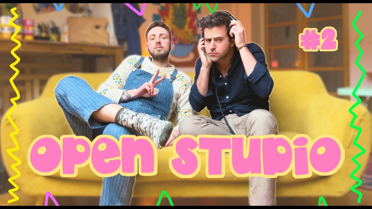 Promoting Your Art & Battling Perfectionism w/ Little Filip | OPEN STUDIO PODCAST #2