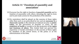 Covid 19 And The Right To Protest - Aparna Rao And Rebecca Penfold