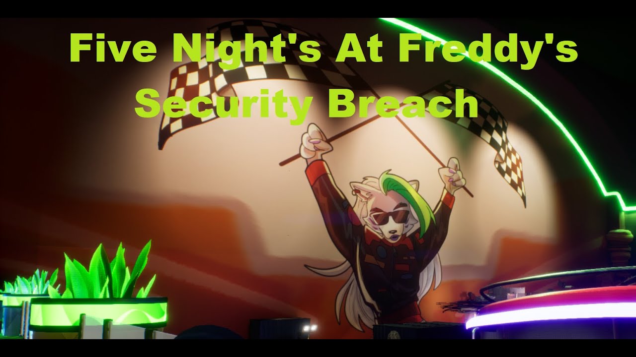 FNAF Security Breach Part 8 - Roxy Raceway! - YouTube