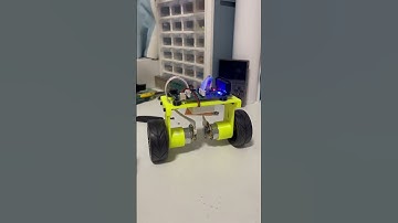 self balancing robot built with 3D printer structures
