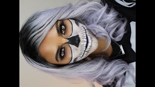Half Skull Tutorial | Halloween Makeup 2016