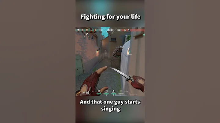 Trying to clutch and the one friend starts singing | Valorant