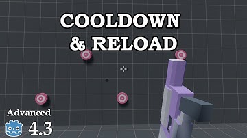 Gun shoot cooldown & reload - Learn Godot 4 3D - no talking