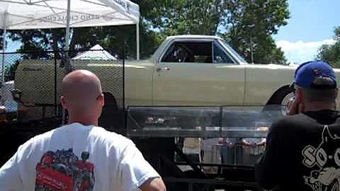 1400HP El Camino Impressive Dyno Pull on pump gas Car Craft