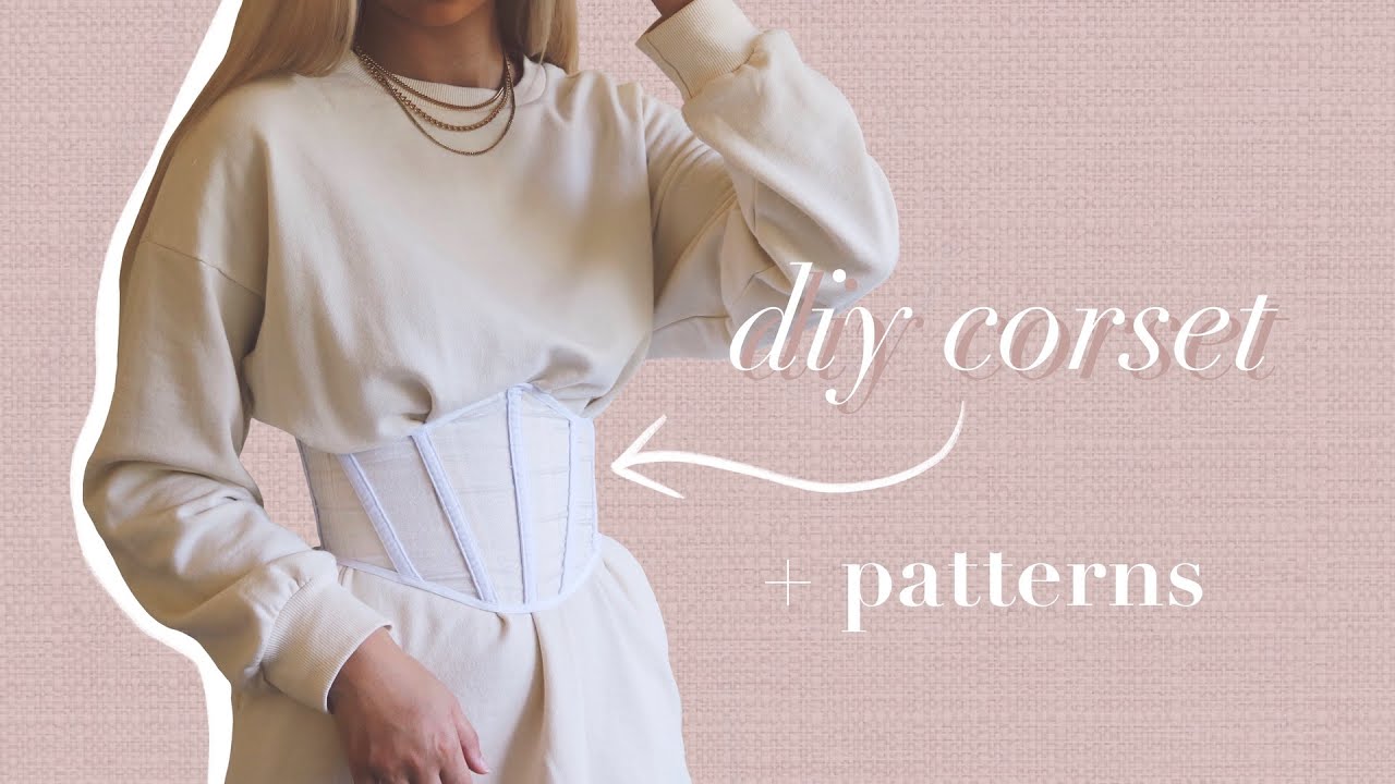 DIY CORSET TUTORIAL PATTERNS AVAILABLE How To Sew Your Own Sheer DIY CORSET TUTORIAL PATTERNS AVAILABLE How To Sew Your Own Sheer