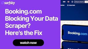 How to Scrape Booking.com Without Getting Blocked - Live Demo