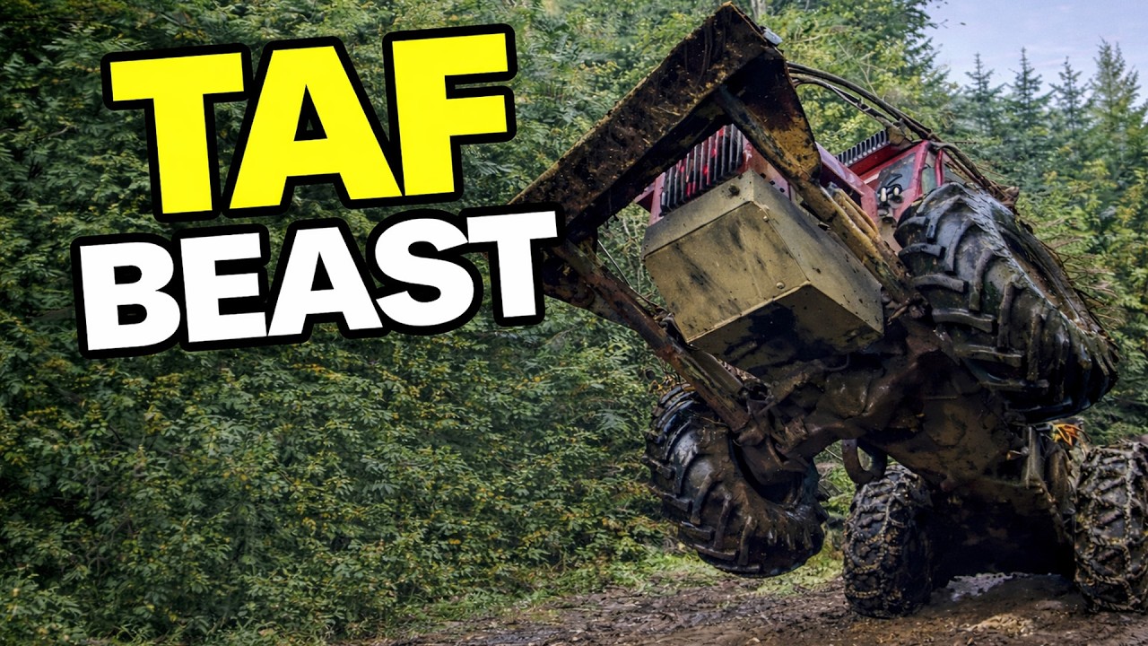 TAF Logging Machine in Extreme Forest Conditions