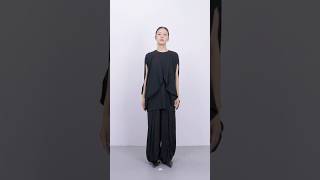 EGG DRAPE PULLOVER｜38｜BLK｜SHIRTS AND BLOUSES｜ENFÖLD OFFICIAL