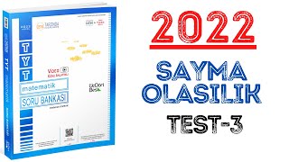 2022345 Tyt Matemati̇k Sayma-Olasilik Test-3 