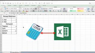 Excel ile Hesap Makinesi Yapımı! Çok Basit ve Sesli Anlatım