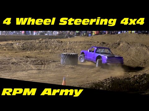 Crazy 4 Wheel Steering Tough Truck