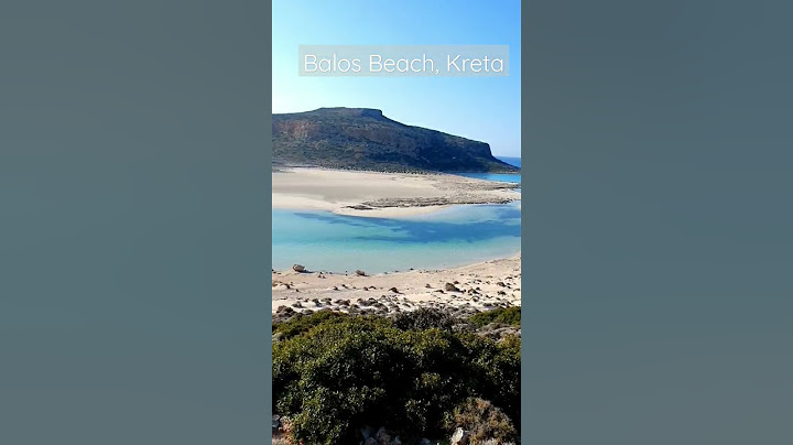 Balos Strand im Nordwesten von Kreta