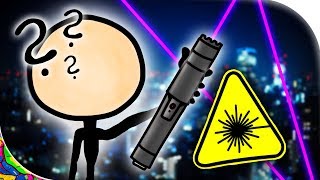 Wie funktioniert der weltweit stärkste Laserpointer? (+Experimente⚠️)