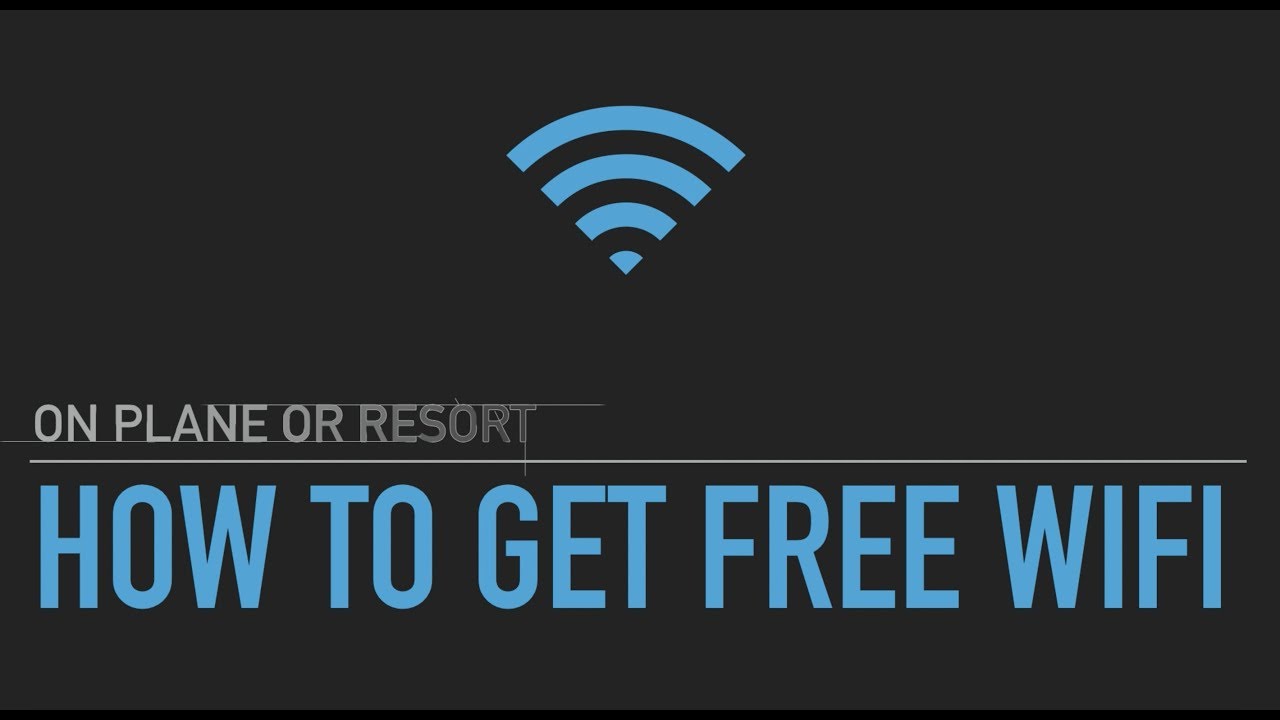 wifi บนเครื่องบิน 2022 Free Wifi on Plane or Resort